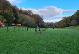 "Wiedźmin" sezon 2, plan w Fountains Abbey