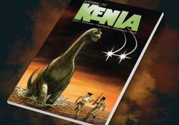 Dinozaury z lodówki, kosmici i seksowna agentka — recenzja komiksów „Kenia”