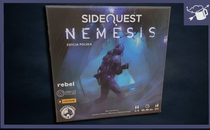 Statek pełen zagadek – Wideorecenzja gry planszowej „SideQuest: Nemesis”