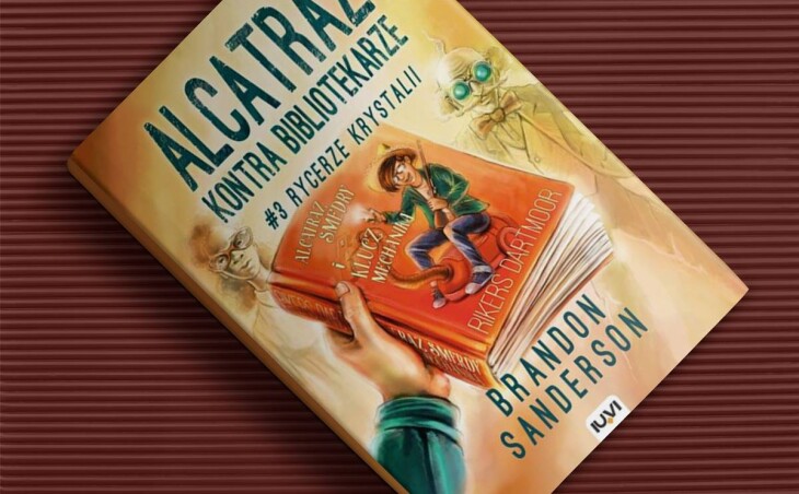 Zapowiedź książki „Alcatraz kontra Bibliotekarze. Rycerze Krystalii”