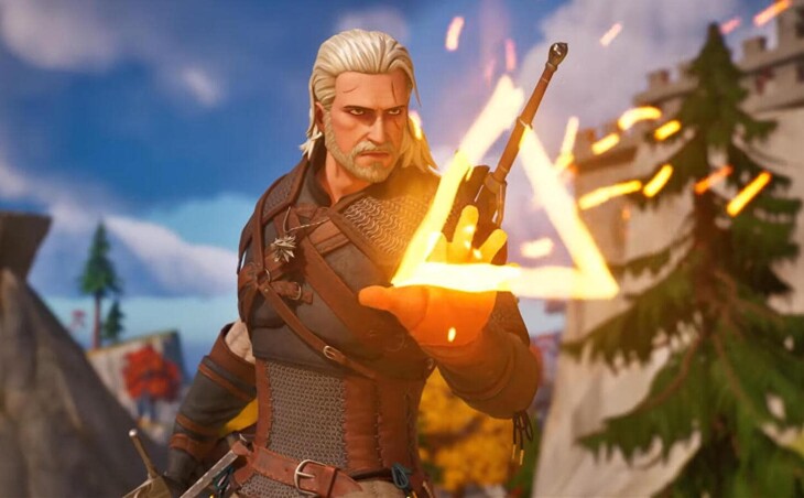 Geralt of Rivia in “Fortnite”! The famous Witcher as a playable hero