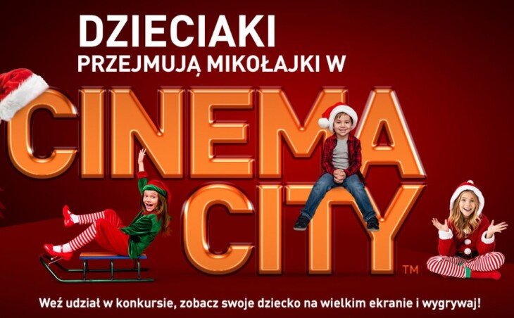 Konkurs Mikołajkowy dla dzieci w Cinema City!