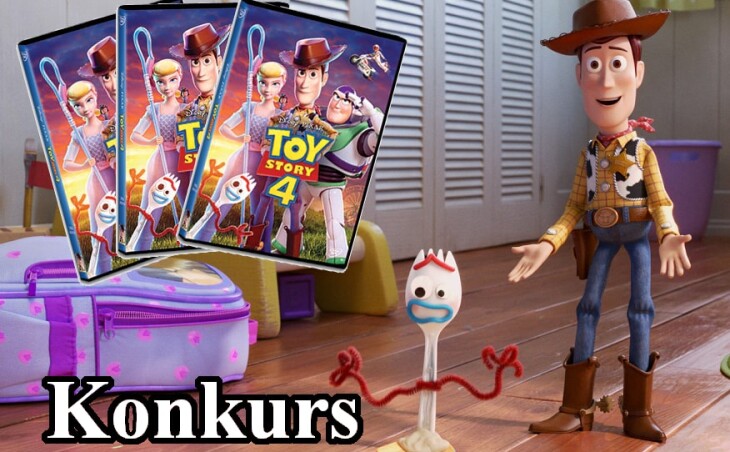 [ZAKOŃCZONY] KONKURS: wygraj DVD z filmem „Toy Story 4″