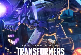 Plakat anime od Netflix Transformers war for Cybertron: Siege