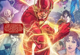 Fragment komiksu Flash DC Comics Odrodzenie