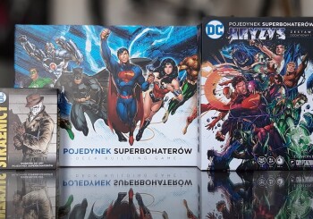 Wciel się w Superbohatera i pokonaj Łotrów - recenzja karcianki „Pojedynek Superbohaterów” wraz z dodatkami