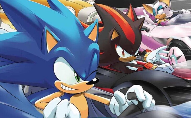 Team Sonic Racing, czyli niebieski jeż w kolejnym komiksie