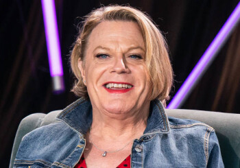 Eddie Izzard in the new version of "Dr. Jekyll and Mr. Hyde"