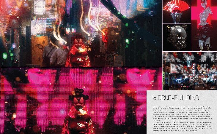 ghost in the shell world concept art
