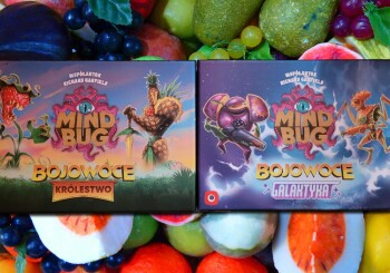 Bojowoce do... boju? - recenzja gier planszowych „Mindbug Bojowoce: Królestwo” i „Mindbug Bojowoce: Galaktyka”.