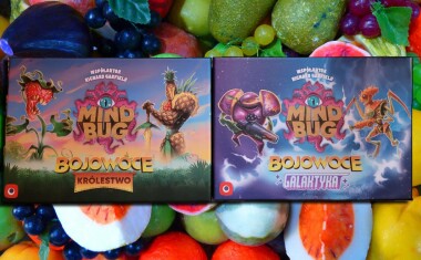 Bojowoce do... boju? - recenzja gier planszowych „Mindbug Bojowoce: Królestwo” i „Mindbug Bojowoce: Galaktyka”.