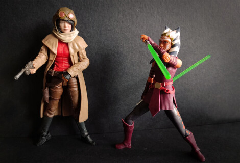 Ta sama seria, dwie jakości – recenzja figurek Star Wars The Black Series Ahsoka Tano (Padawan) i Doctor Aphra