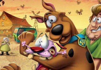 Scooby-Doo meets Courage, a cowardly dog