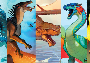 The animated series "Wings of Fire" is coming to Netflix!