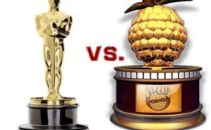 Who is Oscars and who is Golden Raspberries according to viewers of Helios cinemas?