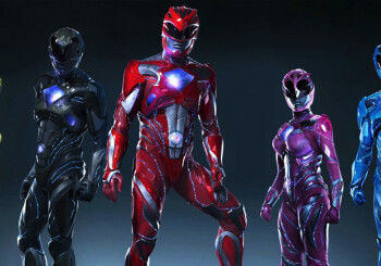 Plakaty promujące film "Power Rangers"