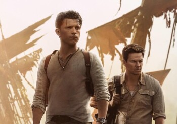Tom Holland on the new poster "Uncharted"