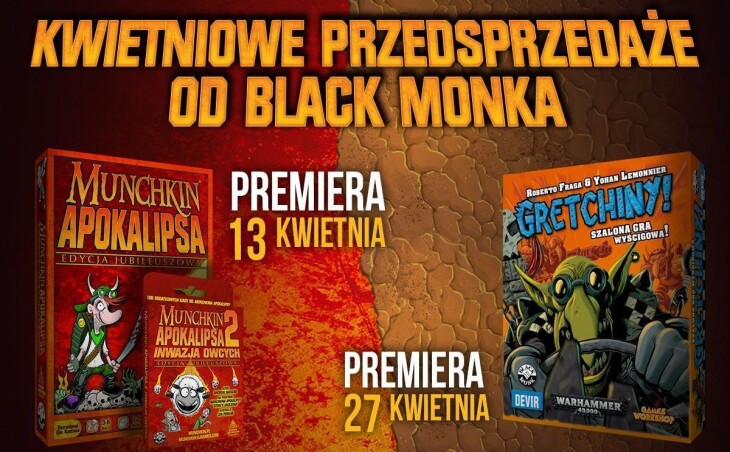 Kwietniowe premiery od Black Monk!