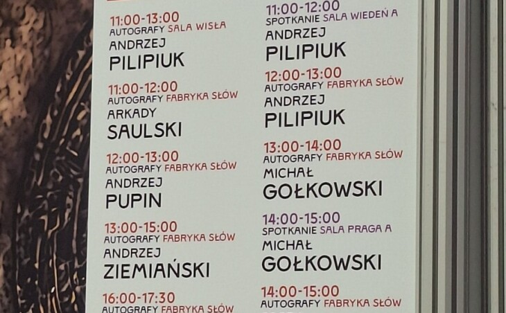 targi książki 2024 spotkania autorskie