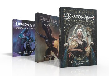 Novels from the world of "Dragon Age" in bookstores!