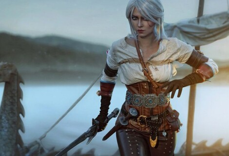 Bardzo fajny cosplay Ciri - "Cirilla na wyspach Skellige"