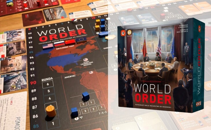 Walka o władzę nad światem bez jednego wystrzału – recenzja gry planszowej „World Order”