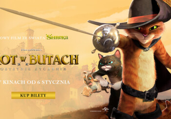 "Puss in Boots: The Last Wish" and other news in Cinema City