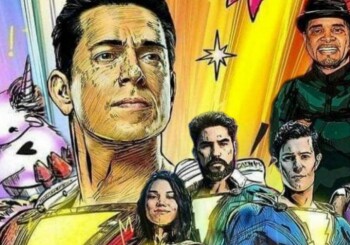 Shazam 2 with official title and promotional art
