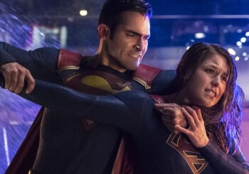 Generał Zod na planie serialu „Supergirl”