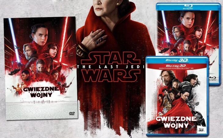 „Gwiezdne wojny: Ostatni Jedi” na Blu-ray 3D, Blu-ray i DVD od 23 kwietnia!