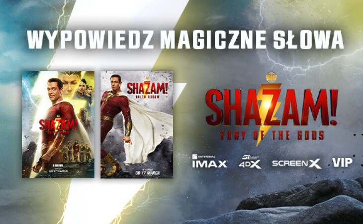 “Shazam! Wrath of the Gods”, “John Wick 4” and other news in Cinema City!
