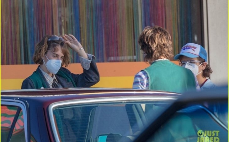 Zdjęcie z planu czwartego sezonu "Stranger Things"