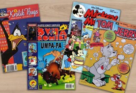 Comic book magazines for children - comic memories from the 90s.