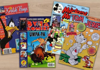 Comic book magazines for children - comic memories from the 90s.