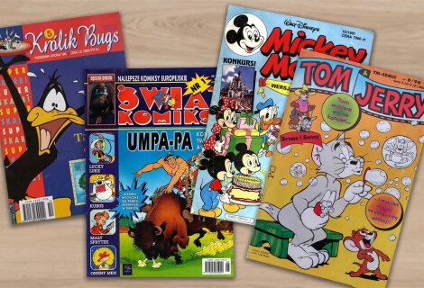 Czasopisma z komiksami dla dzieci – komiksowe wspominki z lat 90.