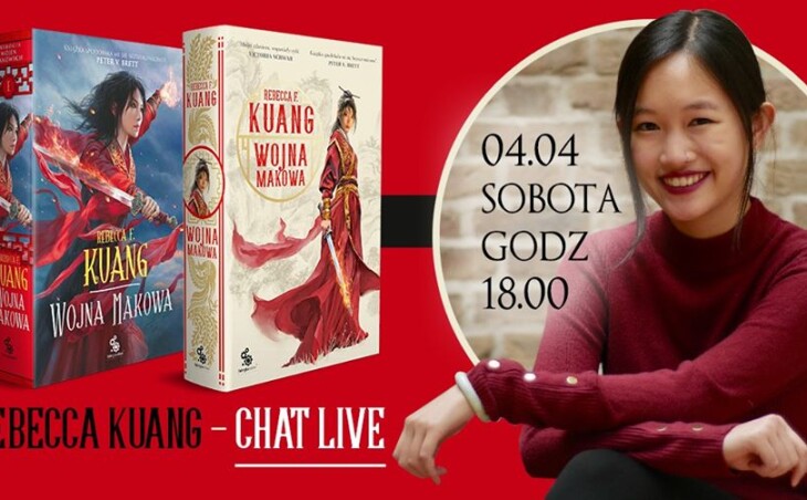 The first chat in Poland with Rebecca Kuang!