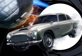 The iconic Aston Martin of James Bond went to the Rocket League