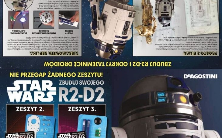 STAR WARS R2D2 kolekcja De Agostini