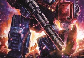 Plakat anime od Netflix Transformers war for Cybertron: Siege