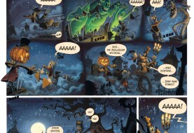 11 strona komiksu Myszka Miki Horrifikland