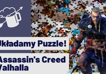 „Assassin's Creed Valhalla” – unboxing i układanie puzzli (1500el.)