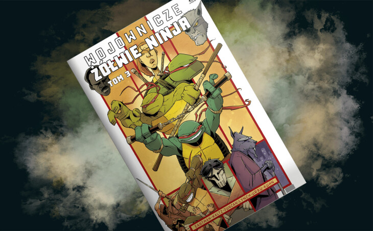 A new volume of the famous comic book series “Teenage Mutant Ninja Turtles” is available for sale!