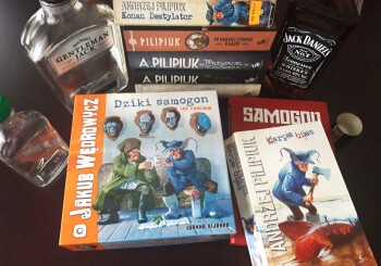 Skopmy tyłek Drakuli! – recenzja gry planszowej „Jakub Wędrowycz: Dziki samogon”