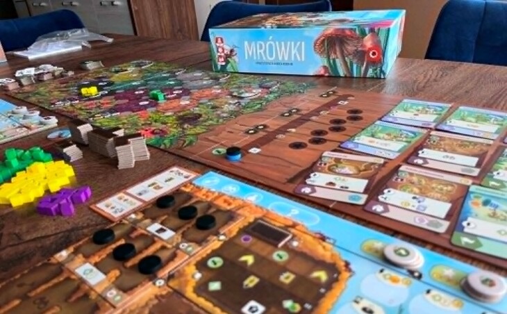 Kto zostanie królową mrówek? – recenzja gry planszowej „Mrówki”