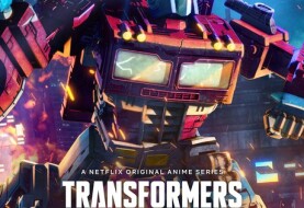 Plakat anime od Netflix Transformers war for Cybertron: Siege