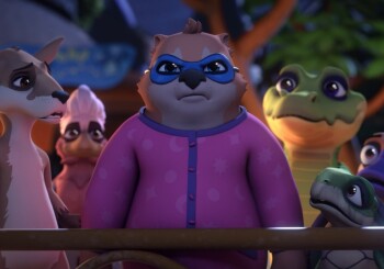 Superheroes in the animal world in the movie "What do animals dream about today"!