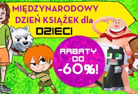 Do -60% rabatu na książki dla dzieci od wydawnictwa Jaguar