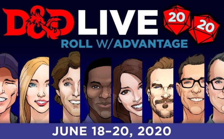 Movie stars will take part in D&D Live 2020: Roll w / Advantage