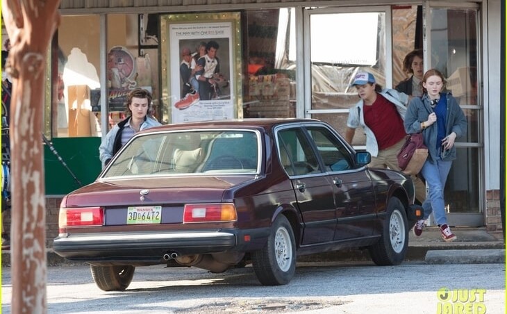 Zdjęcie z planu czwartego sezonu "Stranger Things"