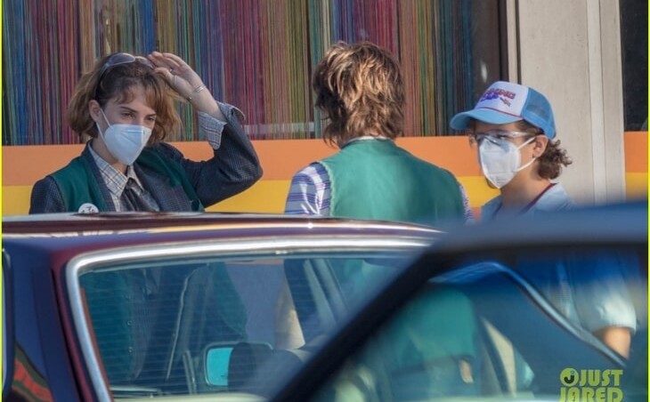 Zdjęcie z planu czwartego sezonu "Stranger Things"
